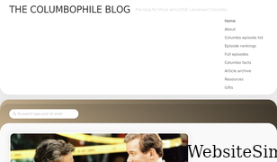 columbophile.com Screenshot