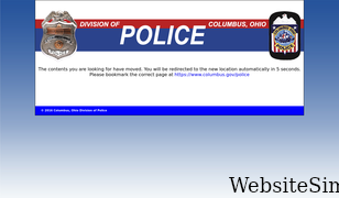 columbuspolice.org Screenshot