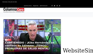 columnacero.com Screenshot