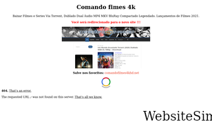 comandofilmes4k.com Screenshot