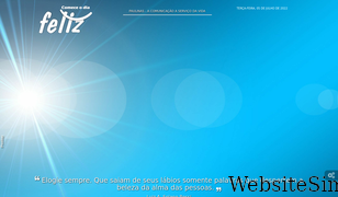 comeceodiafeliz.com.br Screenshot
