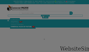 comercialpazos.com Screenshot