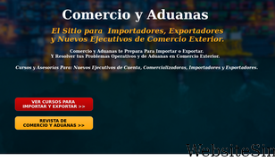 comercioyaduanas.com.mx Screenshot