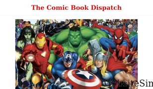 comicbookdispatch.com Screenshot