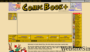 comicbookplus.com Screenshot