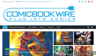 comicbookwire.com Screenshot