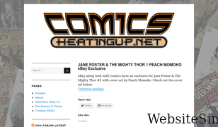 comicsheatingup.net Screenshot