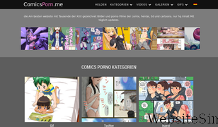 comicsporn.me Screenshot
