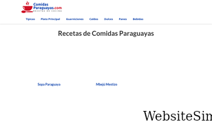 comidasparaguayas.com Screenshot