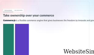 commercejs.com Screenshot