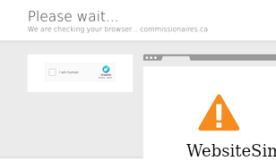 commissionaires.ca Screenshot