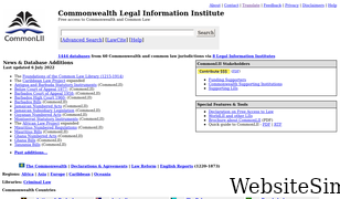 commonlii.org Screenshot