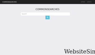 commonsearches.net Screenshot