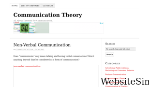 communicationtheory.org Screenshot