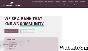 communitybank.net Screenshot