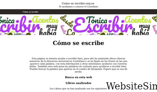 como-se-escribe.org.es Screenshot