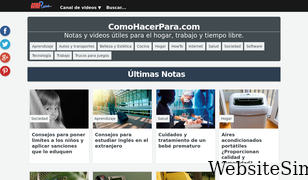 comohacerpara.com Screenshot