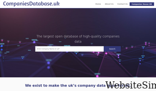 companiesdatabase.uk Screenshot