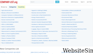 company-list.org Screenshot
