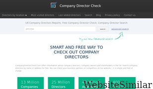 companydirectorcheck.com Screenshot