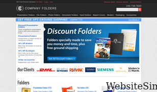 companyfolders.com Screenshot