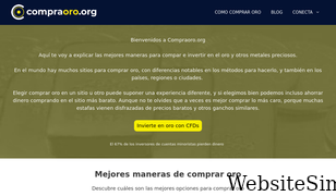 compraoro.org Screenshot