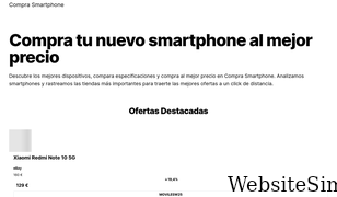 comprasmartphone.com Screenshot