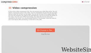 compress-video-online.com Screenshot