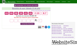 comprobarbonoloto.es Screenshot