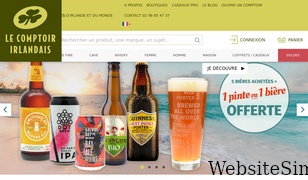 comptoir-irlandais.com Screenshot