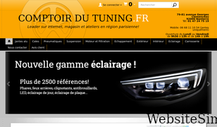 comptoirdutuning.fr Screenshot