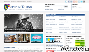 comune.torino.it Screenshot