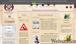 comunidadumbria.com Screenshot