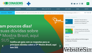 conasems.org.br Screenshot