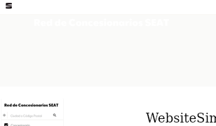 concesionarios.seat Screenshot