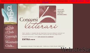 concorsiletterari.it Screenshot