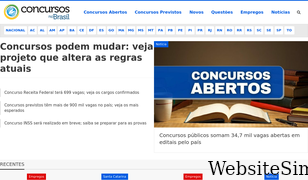 concursosnobrasil.com.br Screenshot