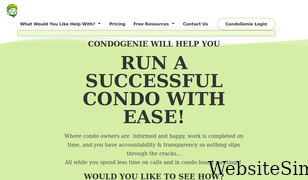 condogenie.com Screenshot