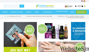 condoom-anoniem.nl Screenshot