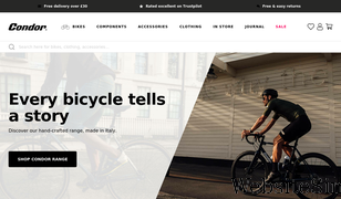 condorcycles.com Screenshot