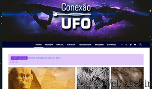 conexaoufo.com Screenshot