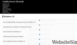 configserverfirewall.com Screenshot