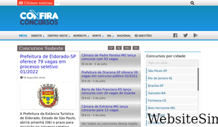 confiraconcursos.com.br Screenshot