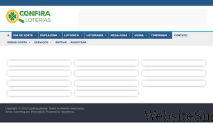 confiraloterias.com.br Screenshot