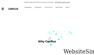 confluxnetwork.org Screenshot
