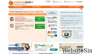 confrontaconti.it Screenshot