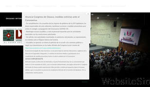 congresooaxaca.gob.mx Screenshot