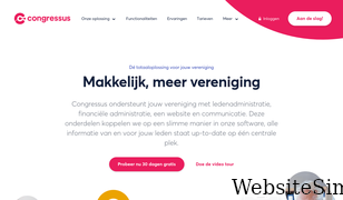 congressus.nl Screenshot