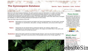 conifers.org Screenshot