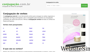 conjugacao.com.br Screenshot